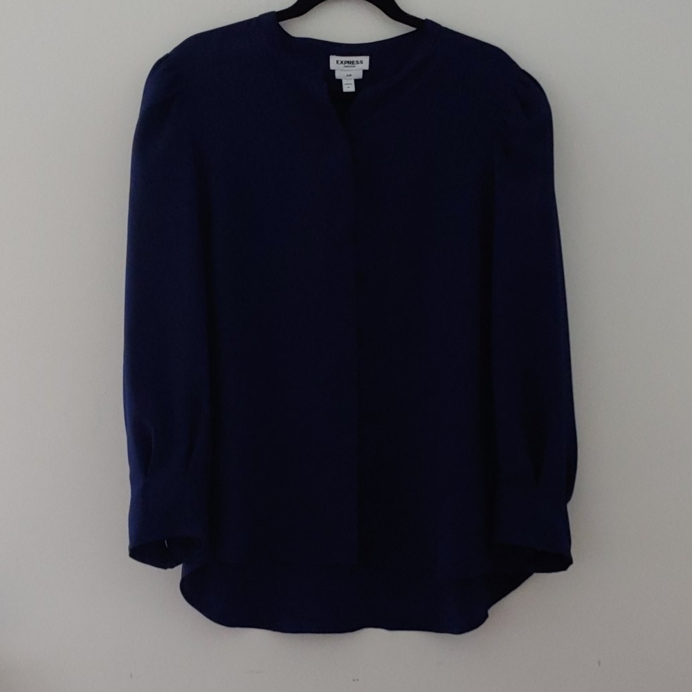 Express Navy Blouse XL